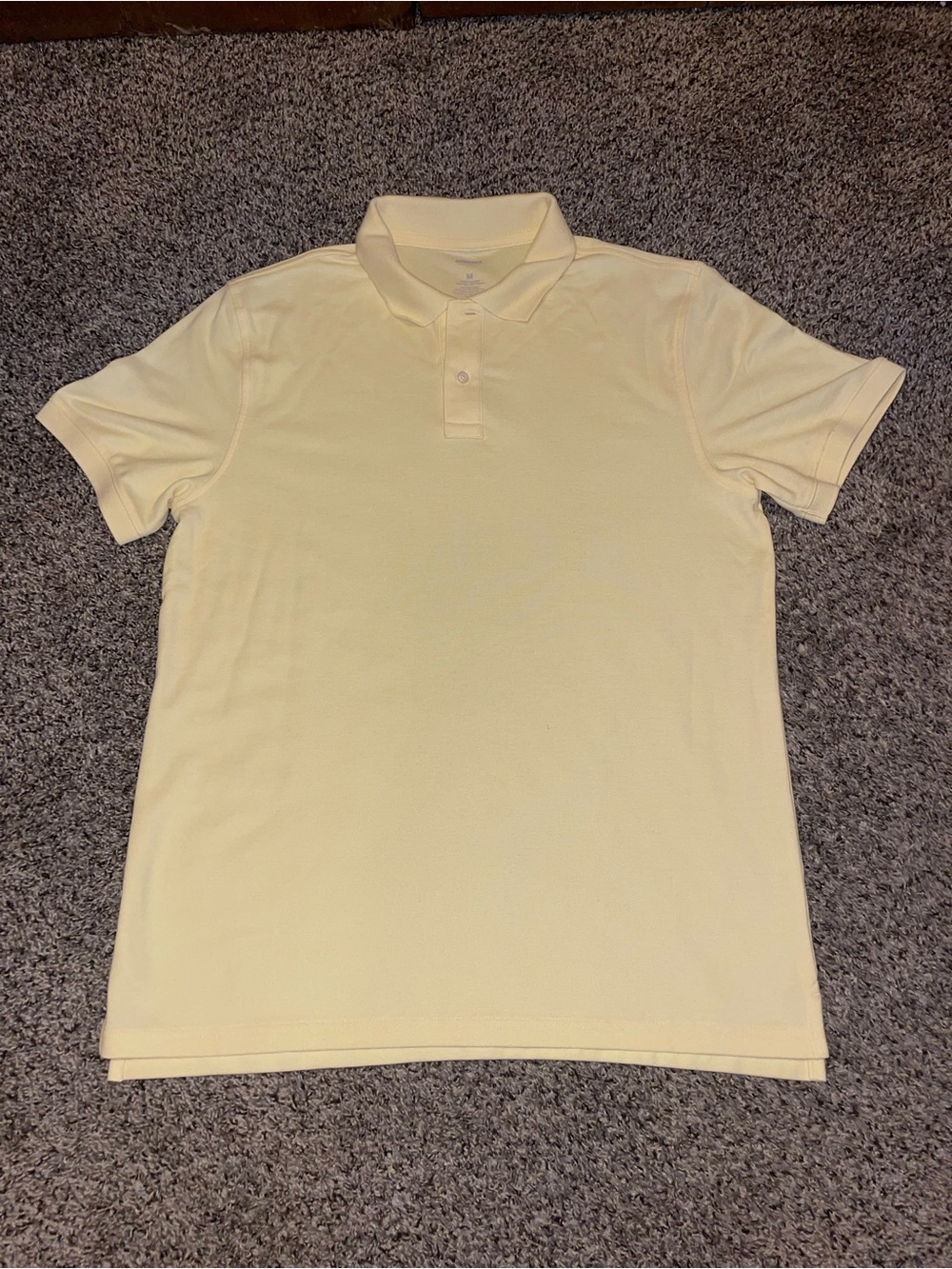 Sonoma Pale Yellow Men’s Polo Shirt